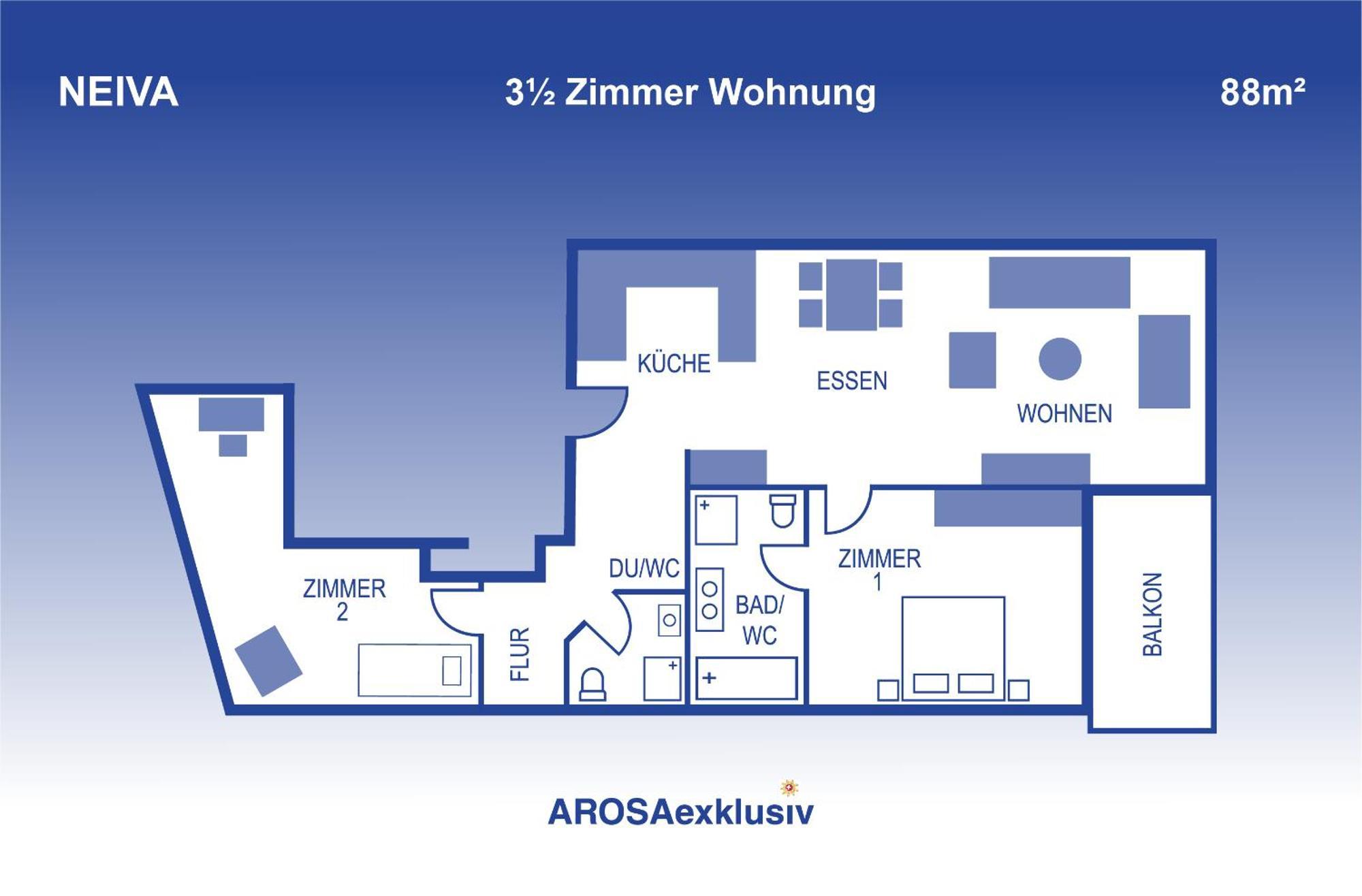 Ferienwohnung Neiva Arosa Exterior foto